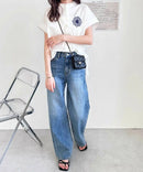 🌟 Oxford Shirt Stripe Top 🌟 HLY & CHOCCICO
