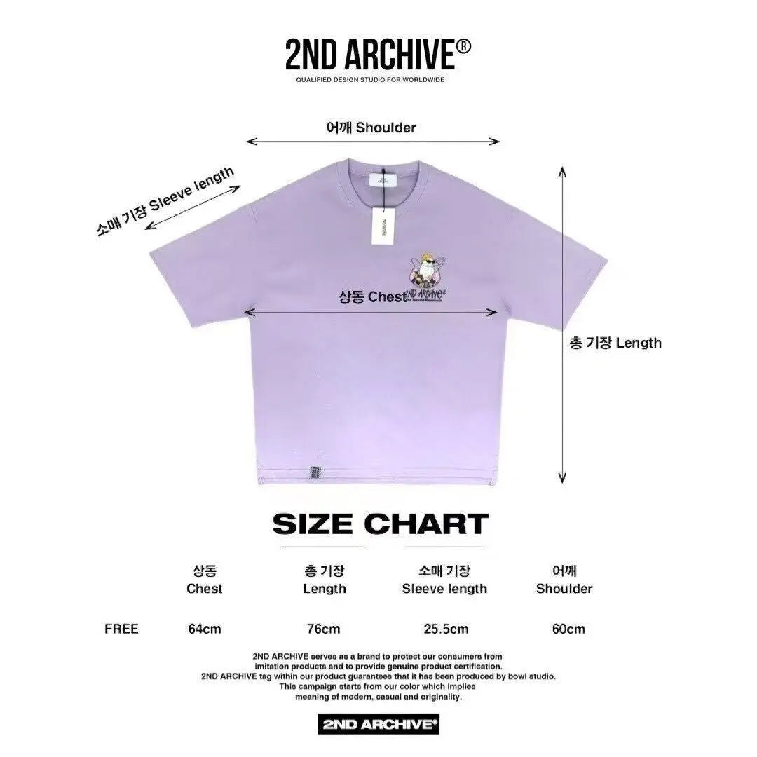 韓國直送🇰🇷 2ND ARCHIVE Vinyl Cat T-shirt APM 537 BOWL