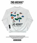 【一口價$345/件】🇰🇷韓國直送🇰🇷 2ND ARCHIVE Odyssey Space Penjuin Sweatshirt  - 4 Color 💜 20Mysterios23 💜