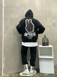 【一口價$380/件】🇰🇷韓國直送🇰🇷 2ND ARCHIVE V Finger Hoodie 2ND ARCHIVE