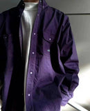 TNF PURPLE LABEL Lightweight Twill B.D. Work Shirt  NT3202N Jiyan store