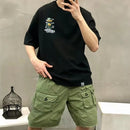 韓國直送 2ND ARCHIVE Dinosaur Terry Bear Graffiti T-shirt APM 537 BOWL