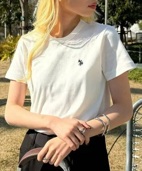 日本直送🌟 U.S. POLO ASSN Beauty Smooth  Tee 🌟 SETUP7