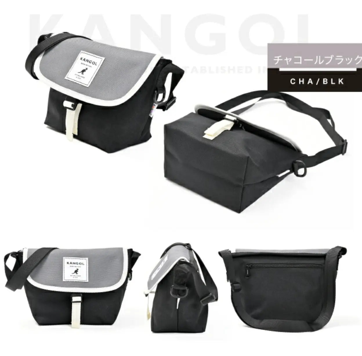 日本直送KANGOL Shoulder Bag 尼龍斜孭袋 ✨3色選擇✨