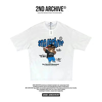 🇰🇷韓國直送🇰🇷 2ND ARCHIVE Swg Crayon Bear T-shirt -4 Color APM 537 BOWL