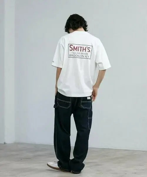 日本直送SMITH'S Bespoke Logo Print Pocket Tee COEN(Rakuten Fashion)