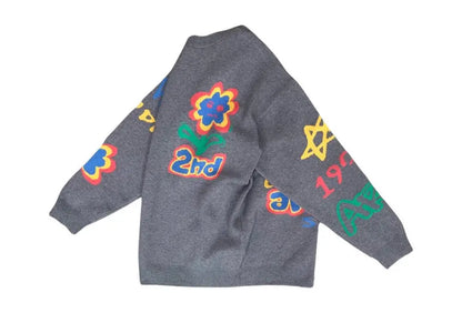 【一口價$408/件】🇰🇷韓國直送🇰🇷 2ND ARCHIVE Studio Flower Knit Sweater 2ND ARCHIVE