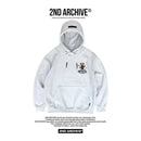 韓國直送🇰🇷 2ND ARCHIVE Tattoo Beanie Bear Hoodies 2ND ARCHIVE