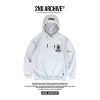 韓國直送🇰🇷 2ND ARCHIVE Tattoo Beanie Bear Hoodies 2ND ARCHIVE