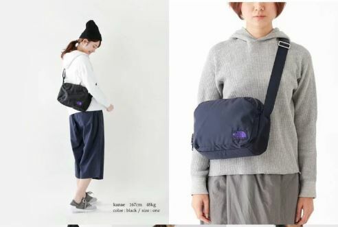TNF PURPLE LABEL LIMONTA Nylon Shoulder Bag | NN7765N ✨扣位是銀色既扣,不是黑色