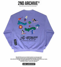 【一口價$345/件】🇰🇷韓國直送🇰🇷 2ND ARCHIVE Odyssey Space Penjuin Sweatshirt  - 4 Color 💜 20Mysterios23 💜