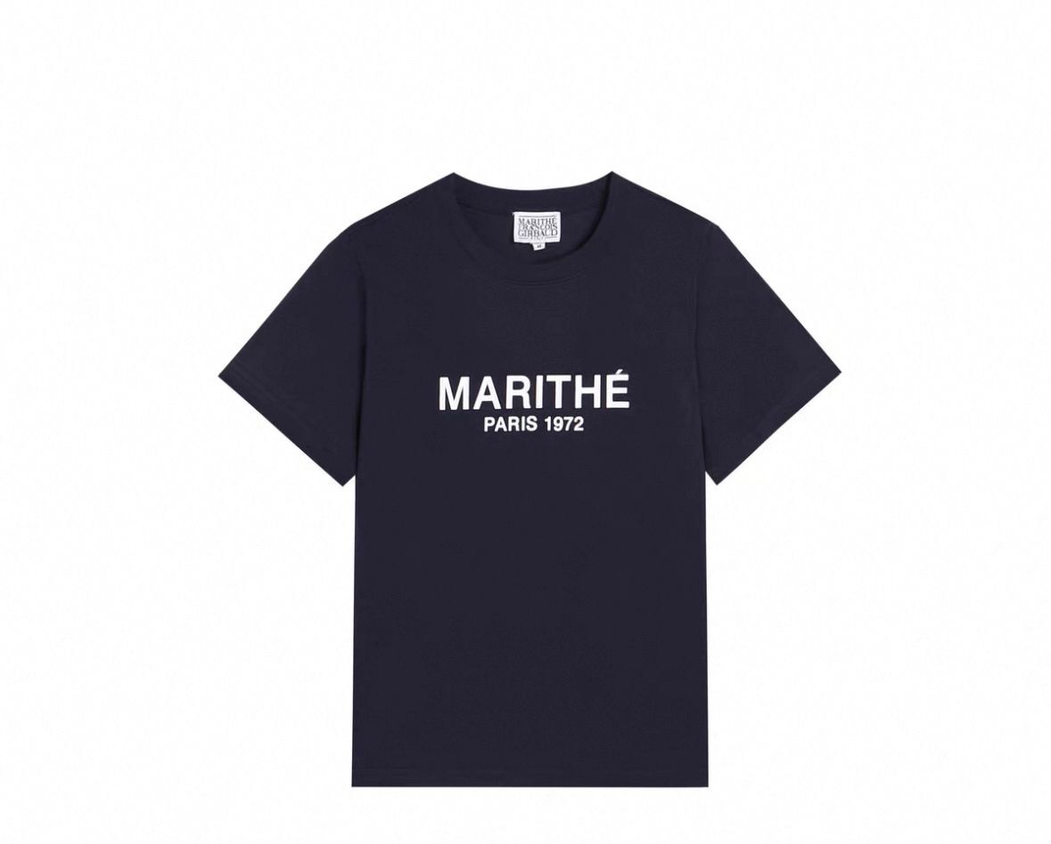 韓國直送Marithe Regular  Logo Tee Nya醬外貿服飾 (大廠)