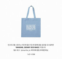 🇰🇷韓國直送🇰🇷 MARITHE FRANCOIS GIRBAUD Denim Big Eco Bag  淺藍牛仔帆布購物袋 (大廠)