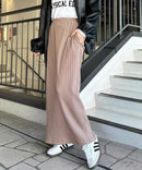 日本直送 Ribbed Tight Long Skirt GeeRA(Rakuten Fashion)