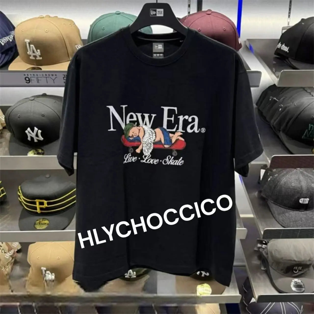 韓國直送New Era Live Love Skate Tee Nya醬外貿服飾 (大廠)