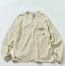 CHUMS Drink Logo  pocket Long sleeve T-shirt Ny