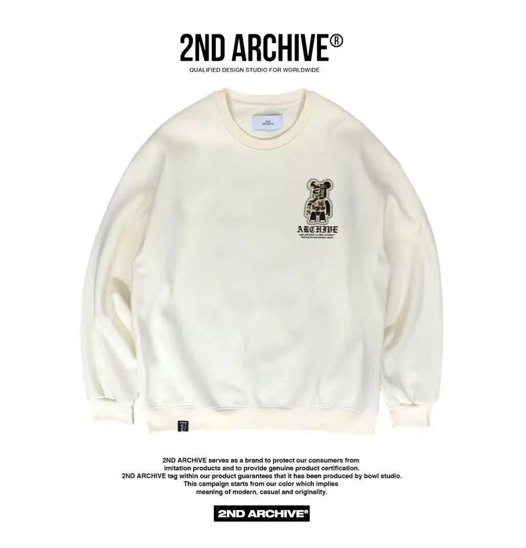 韓國直送🇰🇷 2ND ARCHIVE Military Scotch Bear  Sweatshirt 2ND ARCHIVE