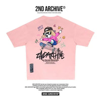 韓國直送 2ND ARCHIVE Board Beagle Crayon Tee APM 537 BOWL