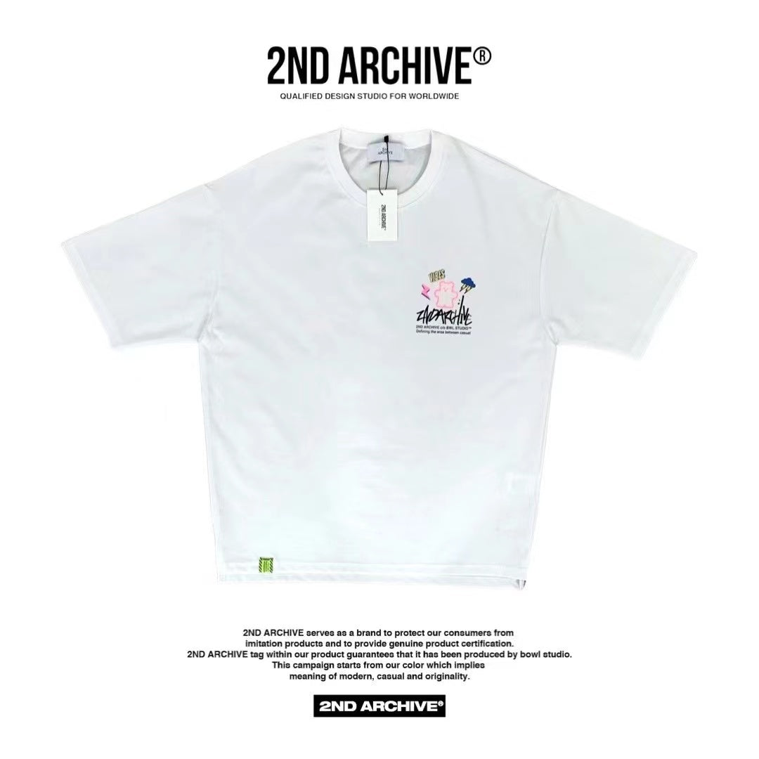 【一口價$277/件】🇰🇷韓國直送🇰🇷 2ND ARCHIVE Vibe Bear Scotch T-shirt -3 Color APM 537 BOWL