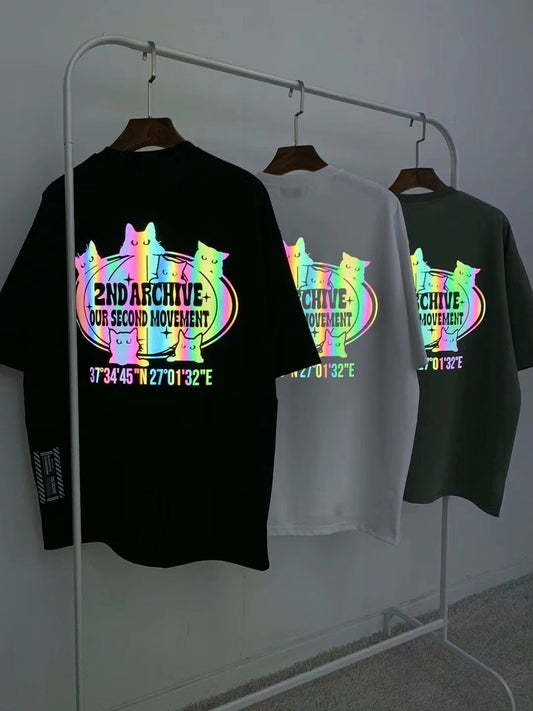 【一口價$298/件】🇰🇷韓國直送🇰🇷 2ND ARCHIVE Black Cat T-shirt -3 Color