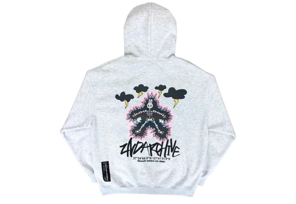 【一口價$390/件】🇰🇷韓國直送🇰🇷 2ND ARCHIVE Million Volt Scotch Bunny Hoodies 2ND ARCHIVE