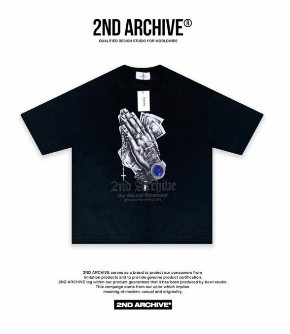 韓國直送🇰🇷 2ND ARCHIVE Fray Tattoo T-shirt -2 Color