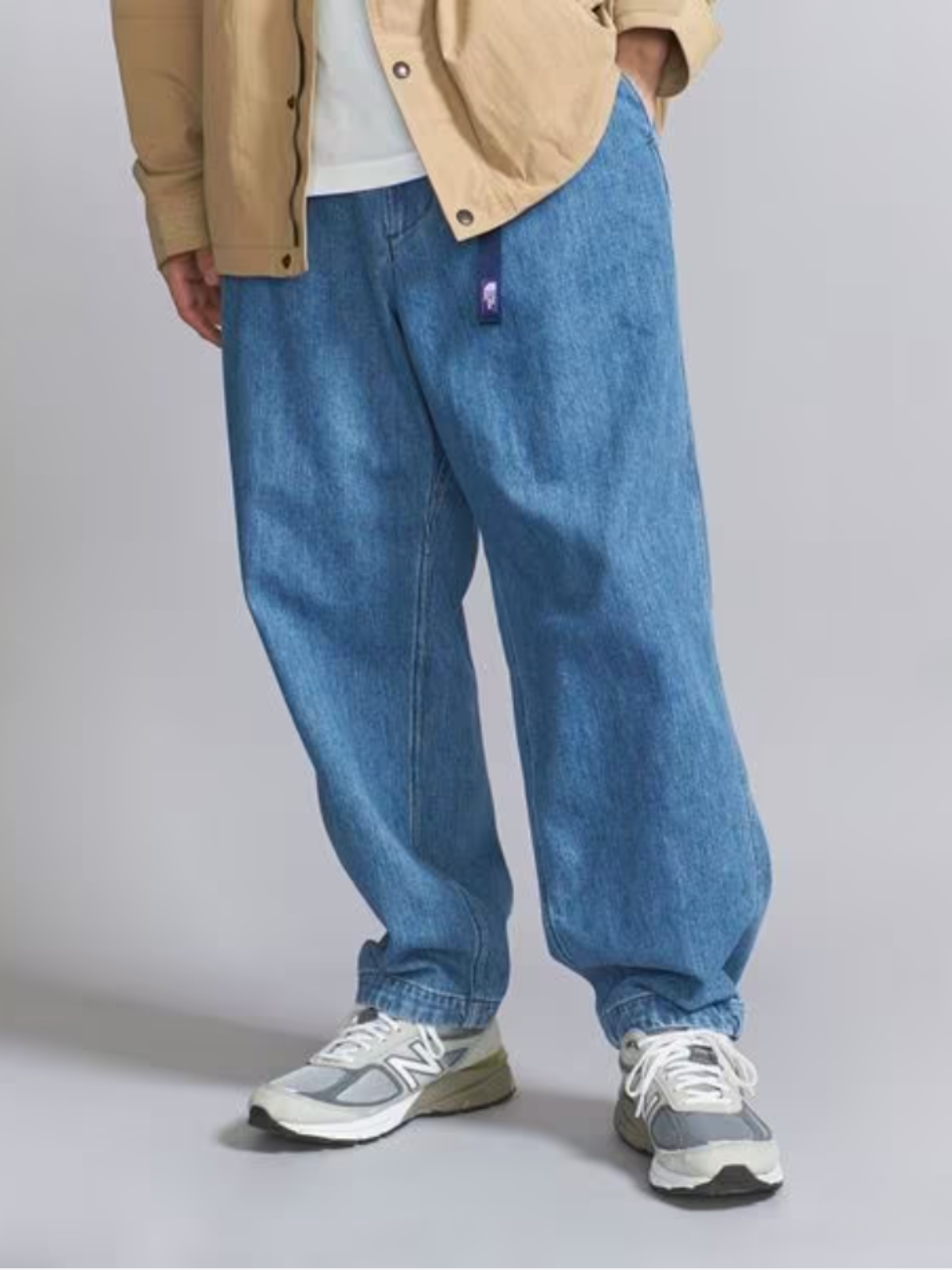 TNF PURPLE LABEL Denim Wide Tapered Pants NT5205N /NT5311N**新款是牛仔腰帶**