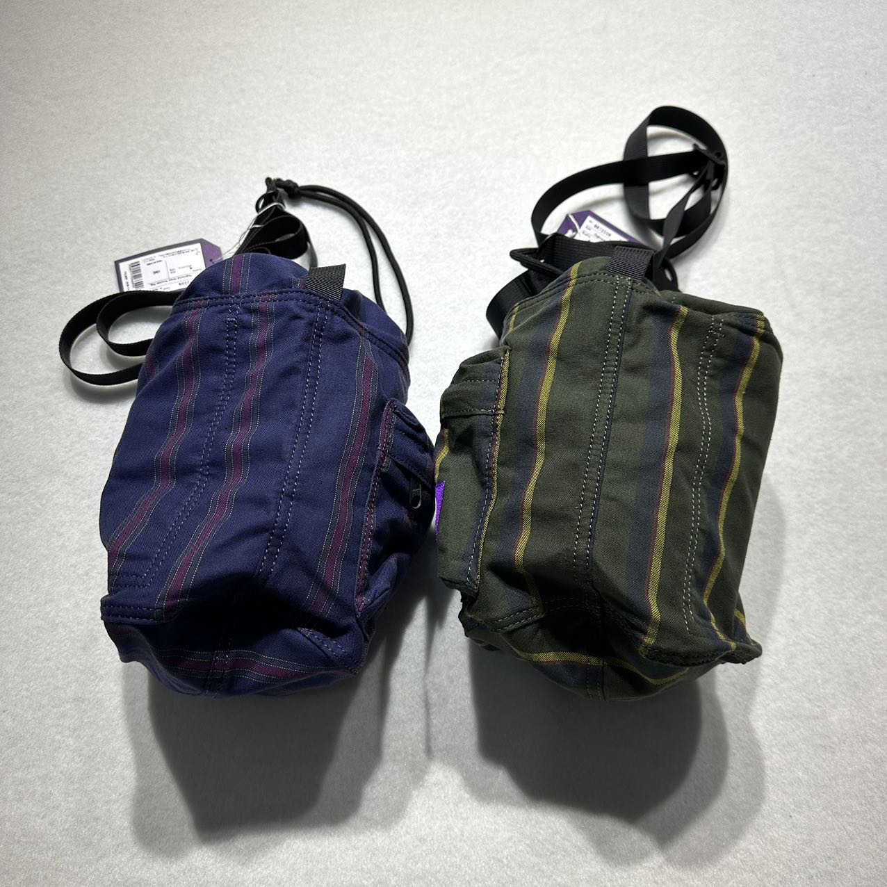 TNF PURPLE LABEL Regimental Stripe 機能斜揹袋 港口工廠