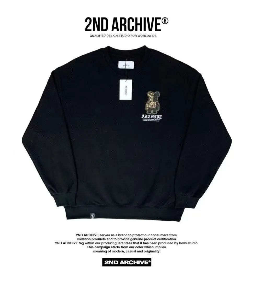 韓國直送🇰🇷 2ND ARCHIVE Military Scotch Bear  Sweatshirt 2ND ARCHIVE