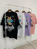 韓國直送 2ND ARCHIVE Monthly Cat Crayon Tee HLY & CHOCCICO