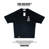 【一口價$277/件】🇰🇷韓國直送🇰🇷 2ND ARCHIVE Bear flower T-shirt - 4 Color APM 537 BOWL