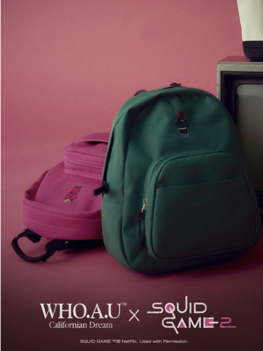韓國直送WAU X SQUID GAME Steve Comfort Backpacke