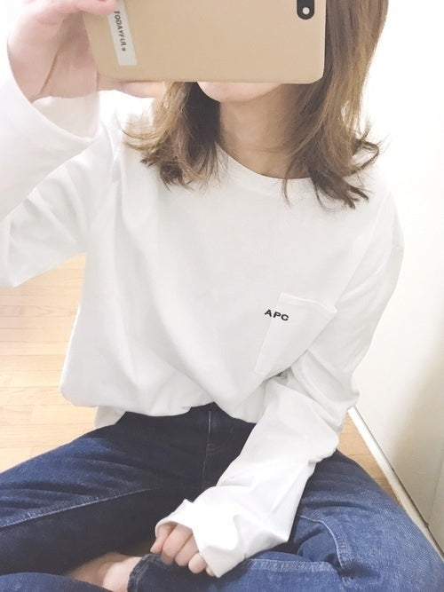 APC JERSEY EPAIS TROIS  Long - Sleeved Tee