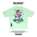 韓國直送 2ND ARCHIVE Board Beagle Crayon Tee APM 537 BOWL