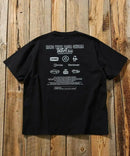 CHUMS 別注 history back print crew neck T-shirt -4 Color Nya醬外貿服飾 (大廠)224783＃85