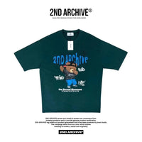 🇰🇷韓國直送🇰🇷 2ND ARCHIVE Swg Crayon Bear T-shirt -4 Color APM 537 BOWL