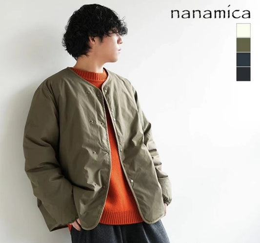Nanamica reversible down Cardigan- 3 Color