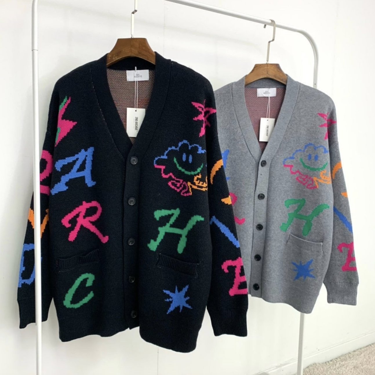 韓國直送🇰🇷 2ND ARCHIVE Cloud Cartoon Cardigan