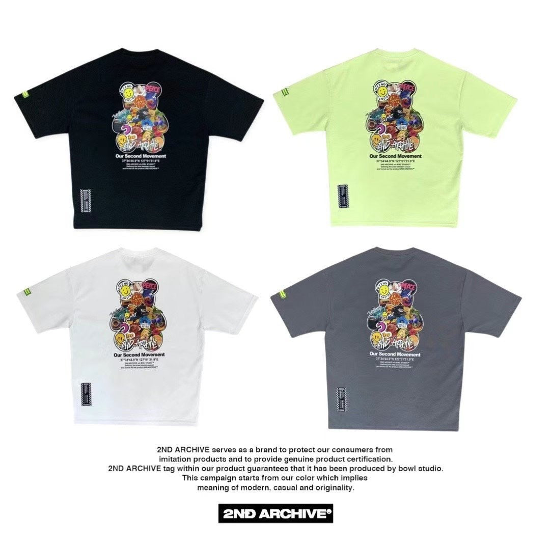 韓國直送🇰🇷 2ND ARCHIVE Our Second Movement Tee - 4 Color