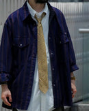 TNF Purple Label Regimental Stripe Field Shirt 紫標間條長䄂恤衫 - HLY & CHOCCICO