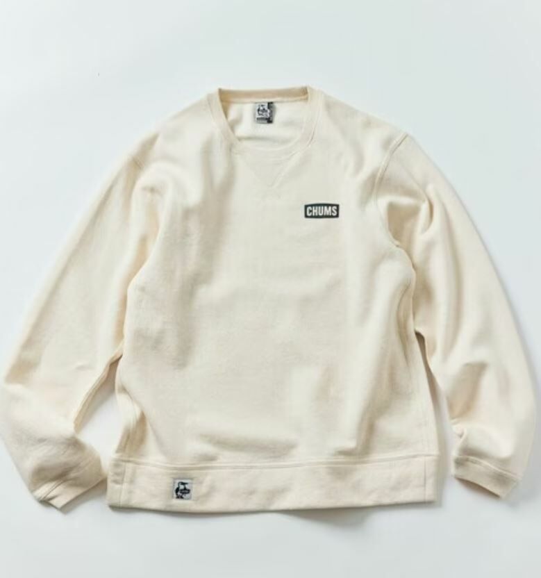 Chums back print crew neck sweatshirt