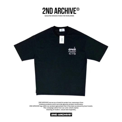【一口價$277/件】🇰🇷韓國直送🇰🇷 2ND ARCHIVE Foam Circle logo Tee- 4 Color APM 537 BOWL