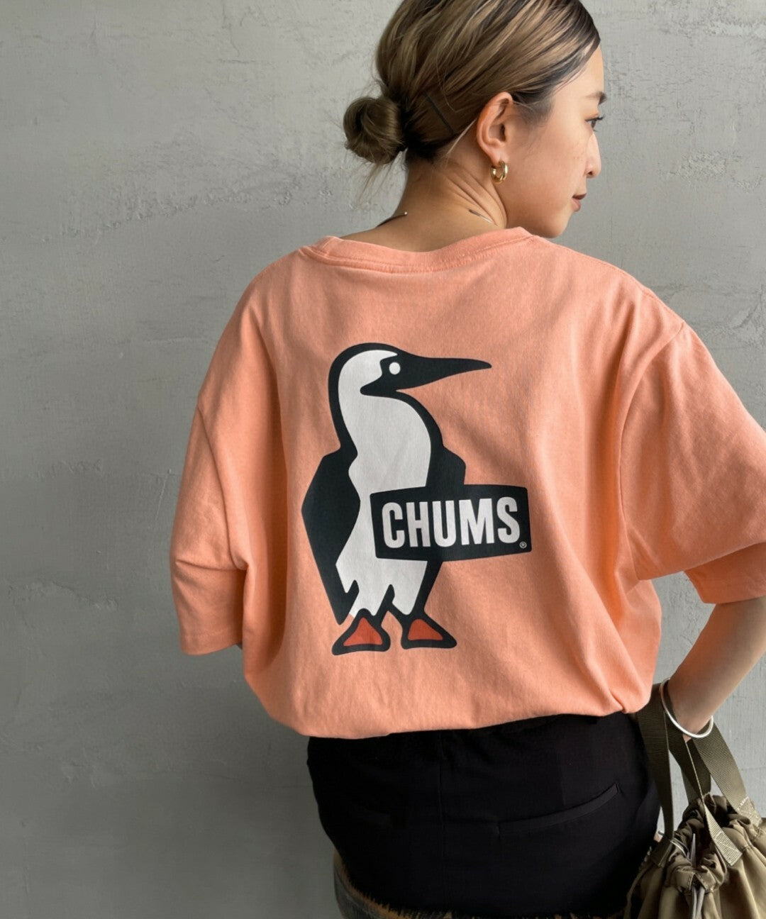 CHUMS booby Logo Tee