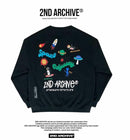 【一口價$345/件】🇰🇷韓國直送🇰🇷 2ND ARCHIVE Odyssey Space Penjuin Sweatshirt  - 4 Color 💜 20Mysterios23 💜