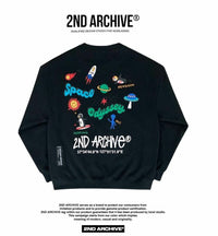 【一口價$345/件】🇰🇷韓國直送🇰🇷 2ND ARCHIVE Odyssey Space Penjuin Sweatshirt  - 4 Color 💜 20Mysterios23 💜