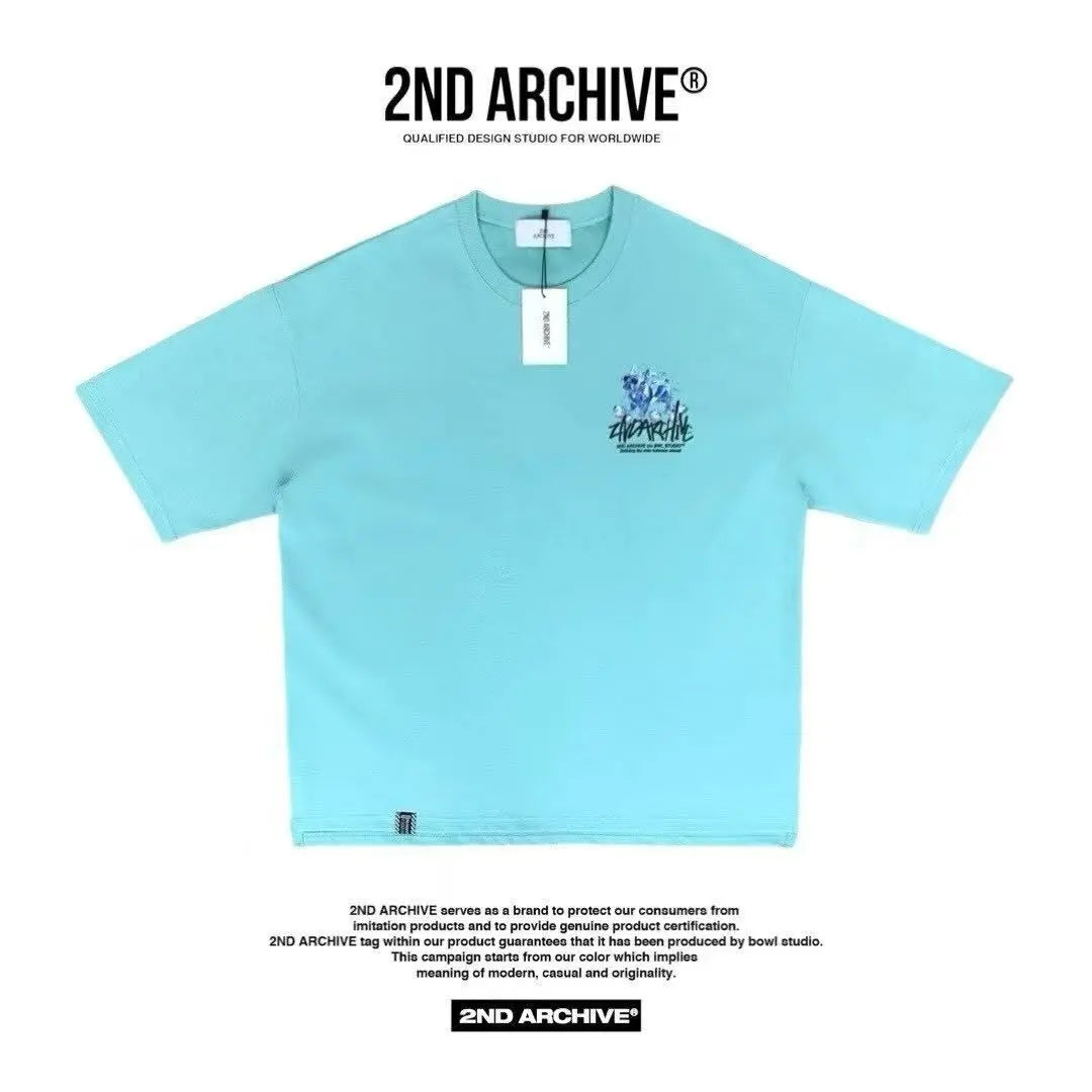 韓國直送 2ND ARCHIVE Ice bulldogr  T-shirt - 4 Color APM 537 BOWL