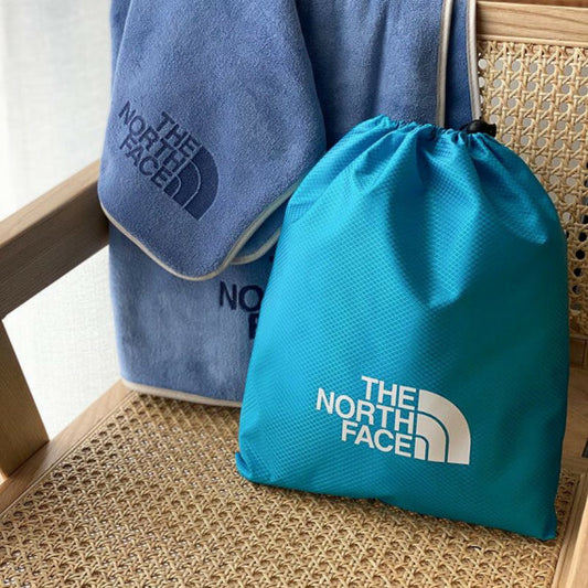 The North Face運動納米毛巾套裝💦  [一套3件: 收納袋+毛巾+浴巾]