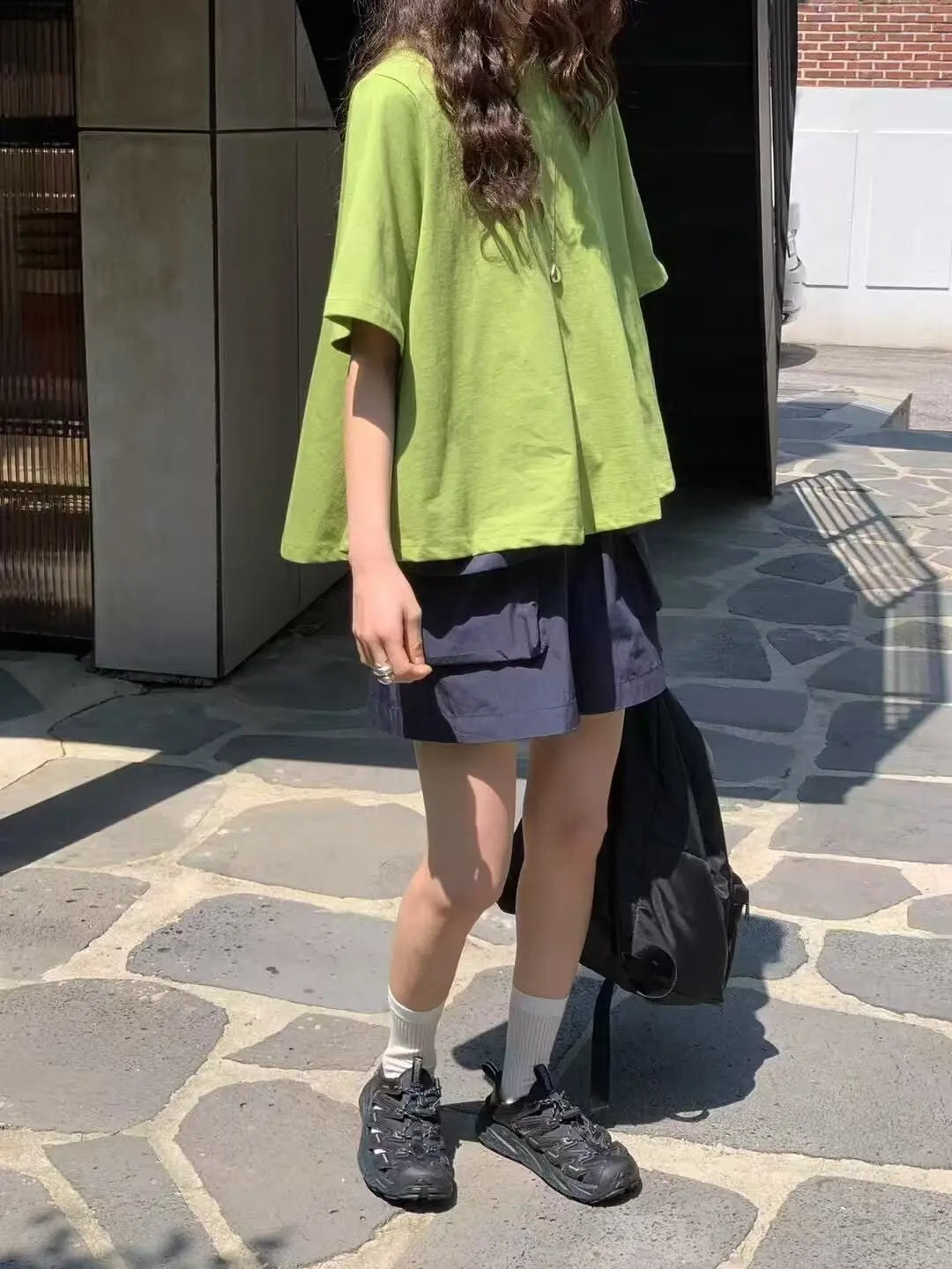 韓國直送Chic Utility Shorts ／ Comfort Tee REVE
