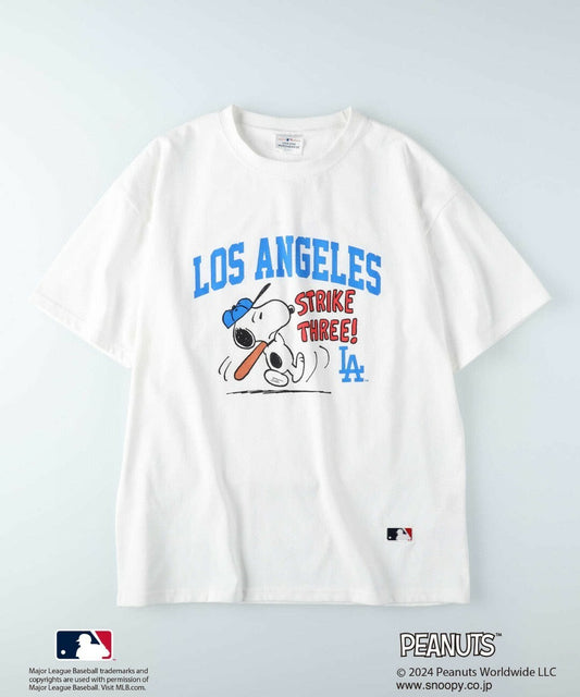 MLB X PEANUT  SNOOPY  Tee - 3 Color