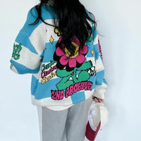 【一口價$428/件】🇰🇷韓國直送🇰🇷 2ND ARCHIVE Stay Flower Knit Sweater 2ND ARCHIVE